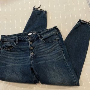 Old navy Rockstar super skinny ankle mid-rise